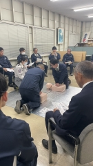 12月1日（火）救命訓練を実施しました。